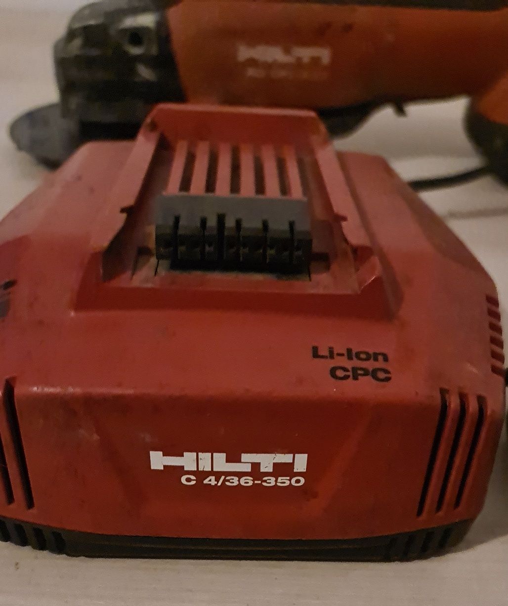 Hilti AG125 A22 polizor unghiular pe acumulator