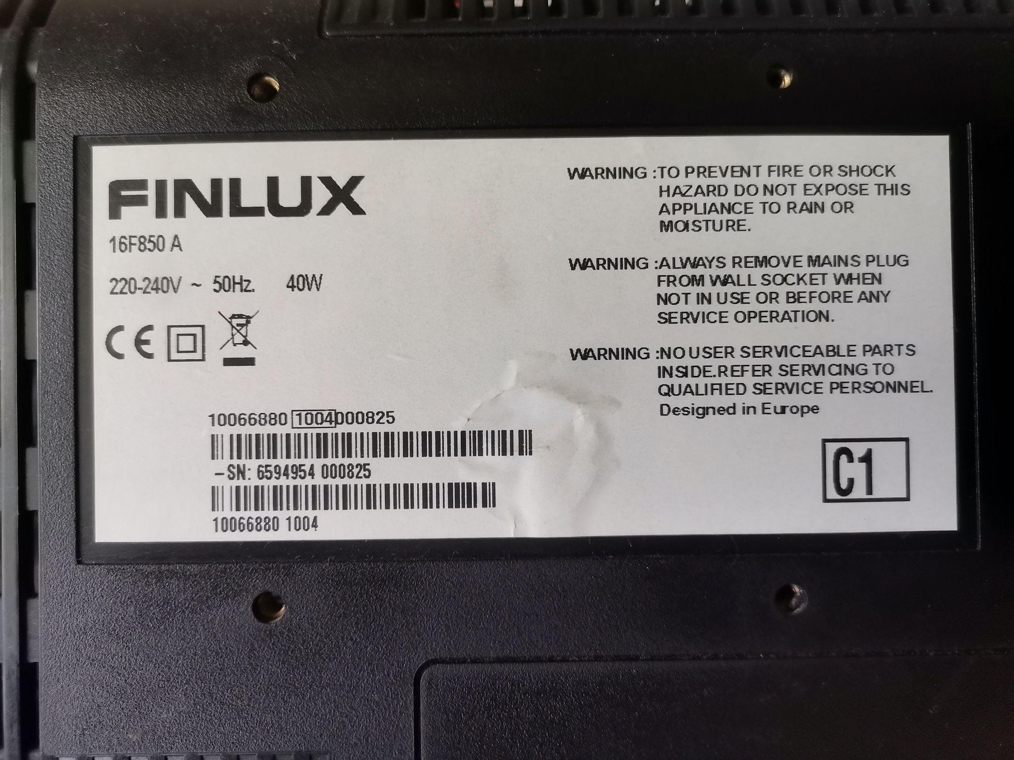 Finlux HD 35 cm. Cu telecomandă