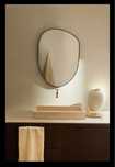 Zara Home огледало асиметрично 70х50 см