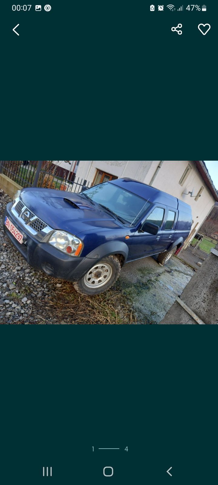 Chiuloasa nissan navara d 22 motor 2,5