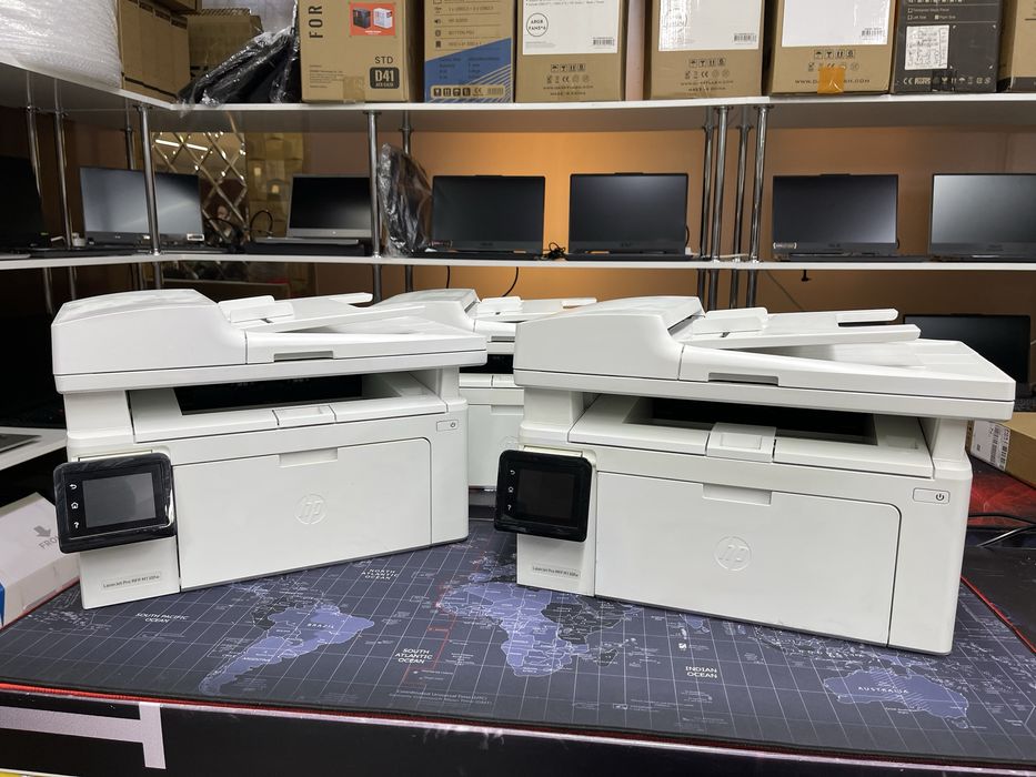 MФУ HP Laser Jet MFP M130fw Черно-Белый 3в1