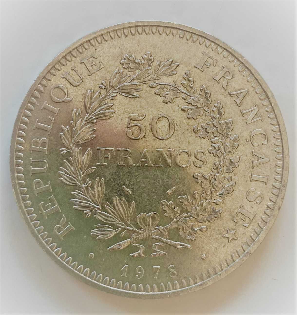 50 франка Франция, различни години