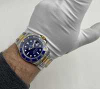 Rolex submariner date bicolor blue dial