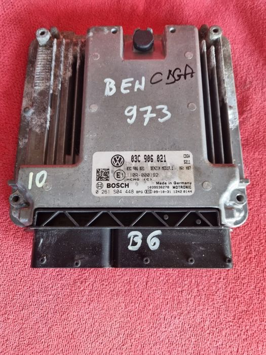 calculator ECU VW passat B6 150 cai cod motor CDGA