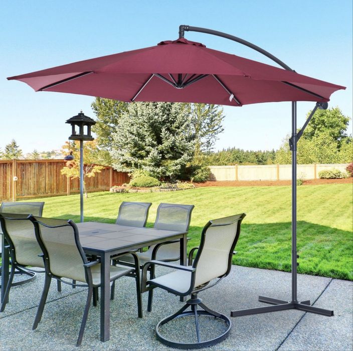 Нов градински 3-метров чадър