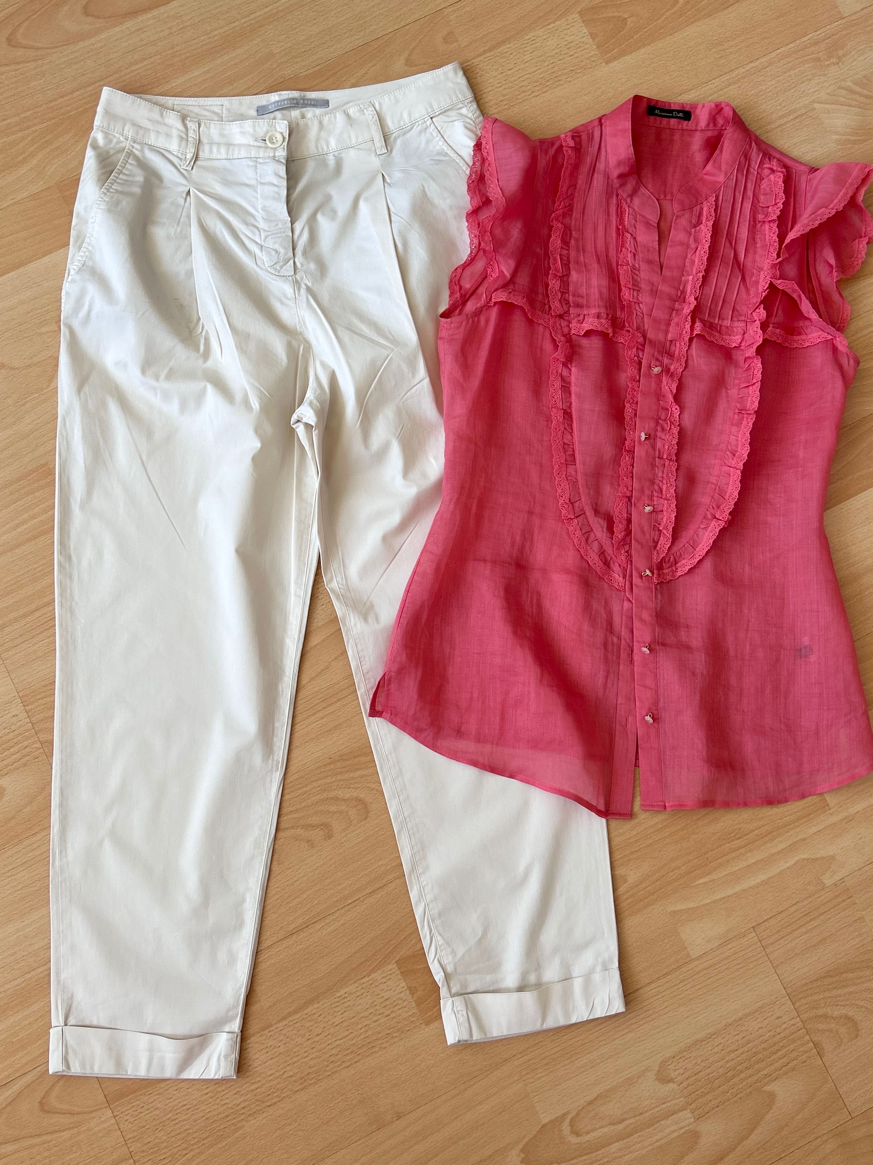 rafaellorossi панталон  & massimodutti блуза