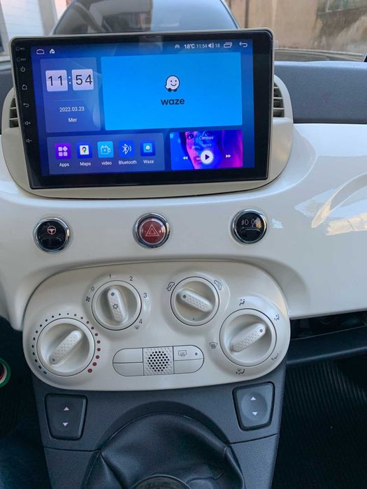 Navigatie Fiat 500 ( 2007 - 2015 ) Noua Garantie Camera Marsarier