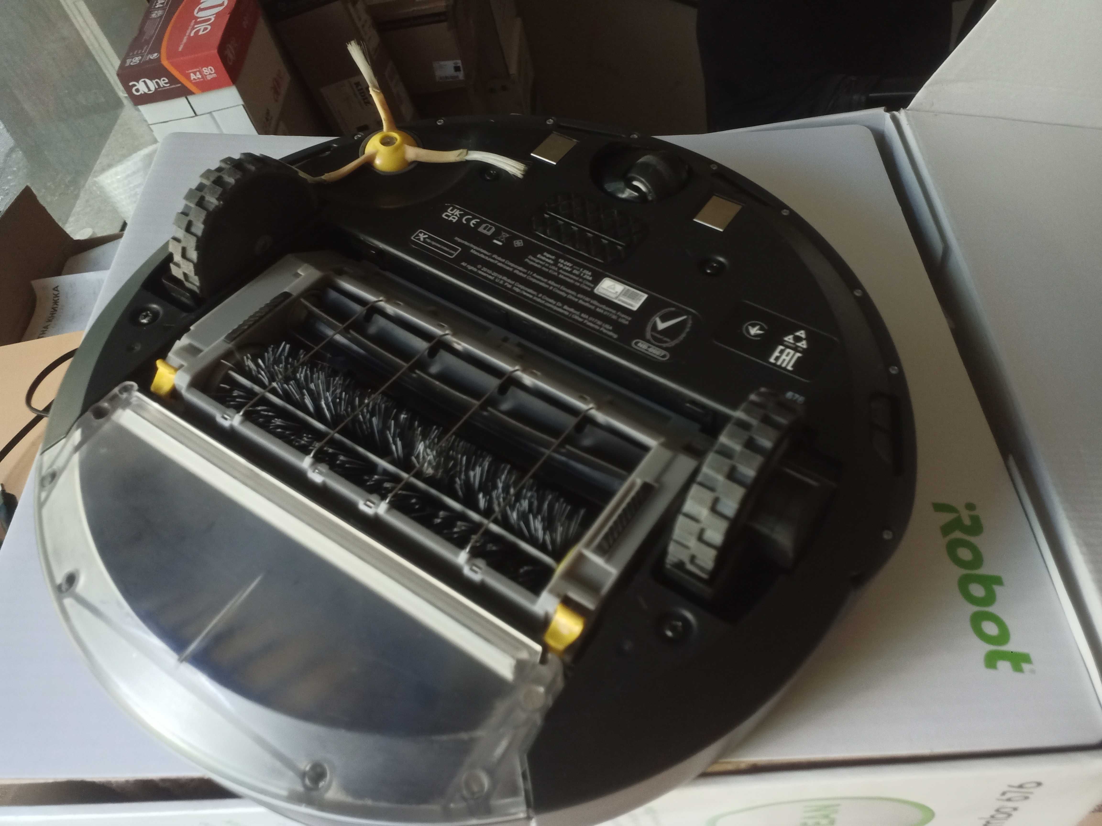 Робот прахосмукачка  с wi-fi iRobot Roomba 676