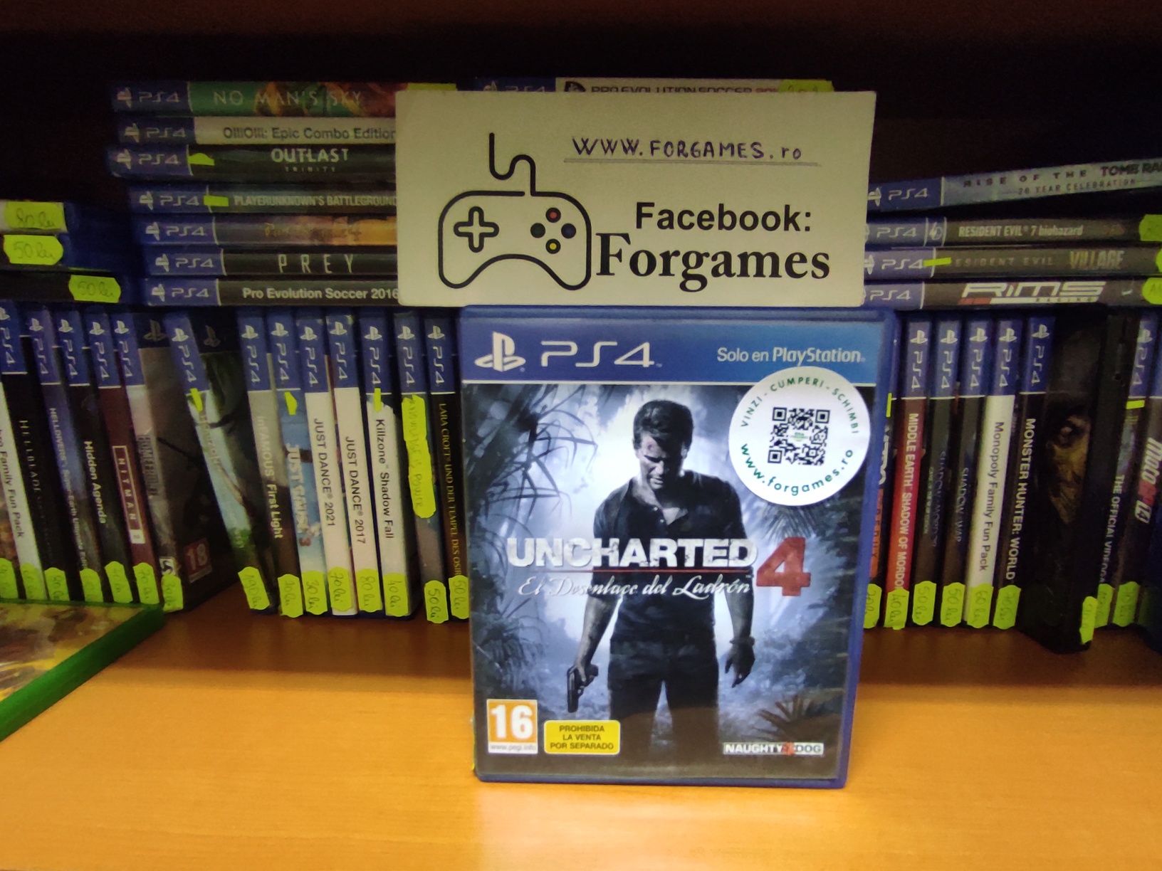 joc PS4 Uncharted 4 PS4 Forgames.ro