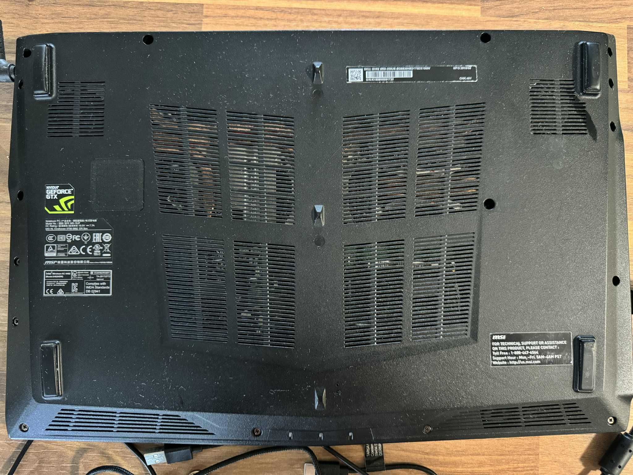 Геймърски Лаптоп MSI GV62 8RD