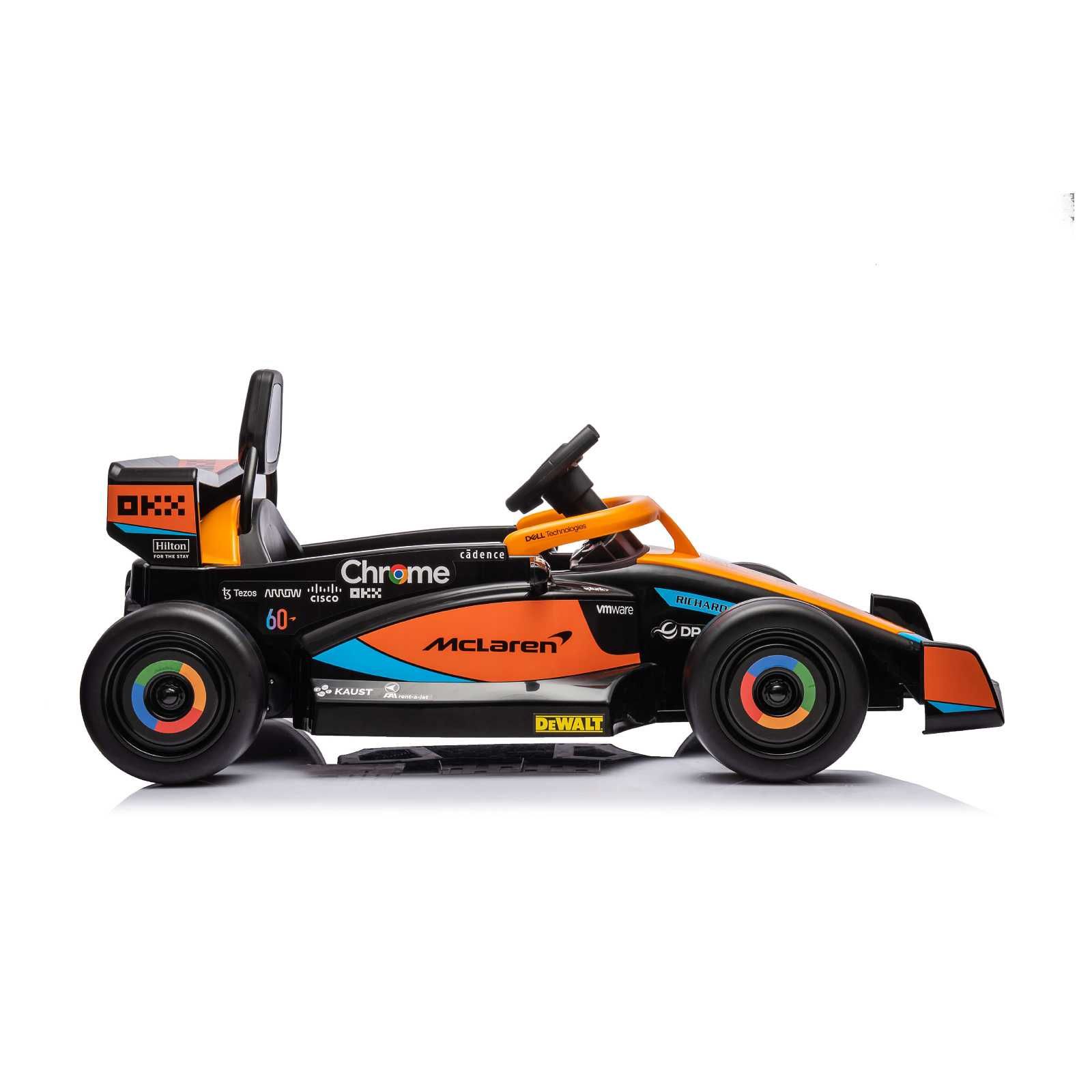 Лицензирана Акумулаторна Кола McLaren Formula 1, 60W, 12V/4.5AH