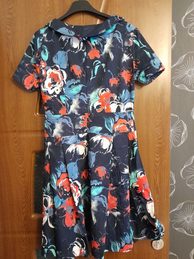 Rochie Inflorata cu buzunare