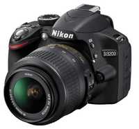 Nikon D3200+2 OB-18-55mm,55-200mm-3697 CADRE,incarc, bat, geanta,10/10