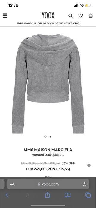 hanorac maison margiela