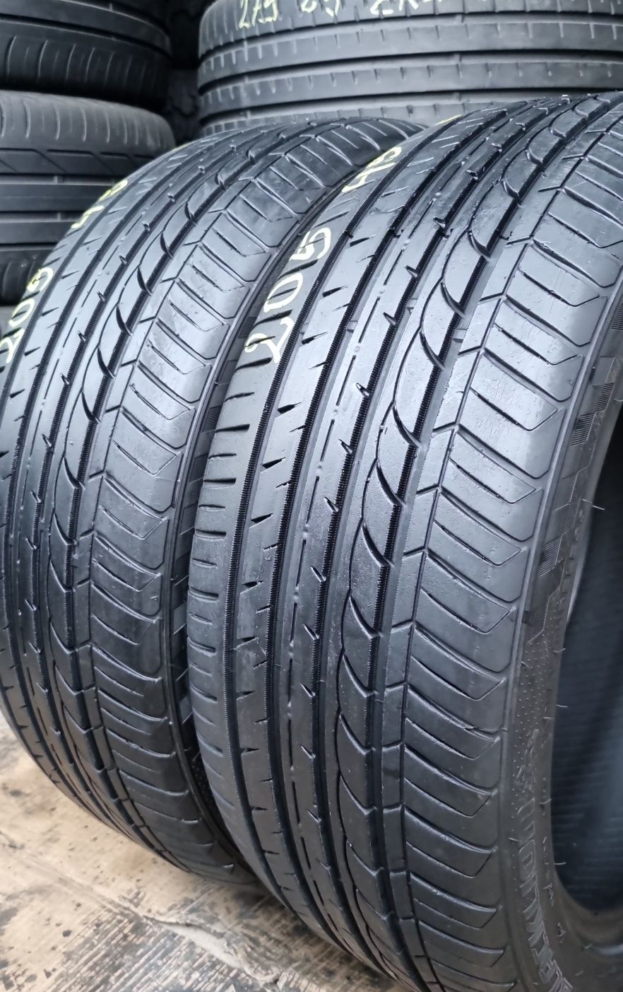 2 Anvelope Vară Blacklion 205 45 ZR17  Stare Perfectă