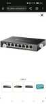 Switch TP LINK TL-SG108S, 8 porturi Gigabit