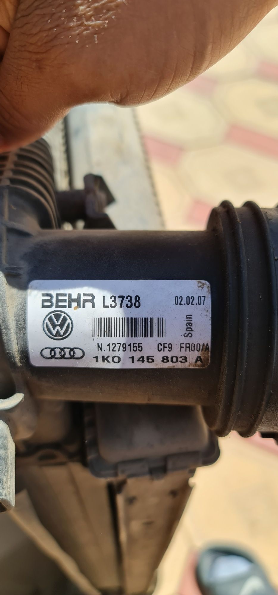 Радиатор на VW,Audi, Skoda