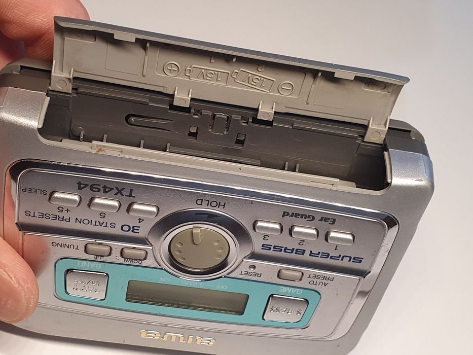 Walkman Aiwa autorevers cu radio