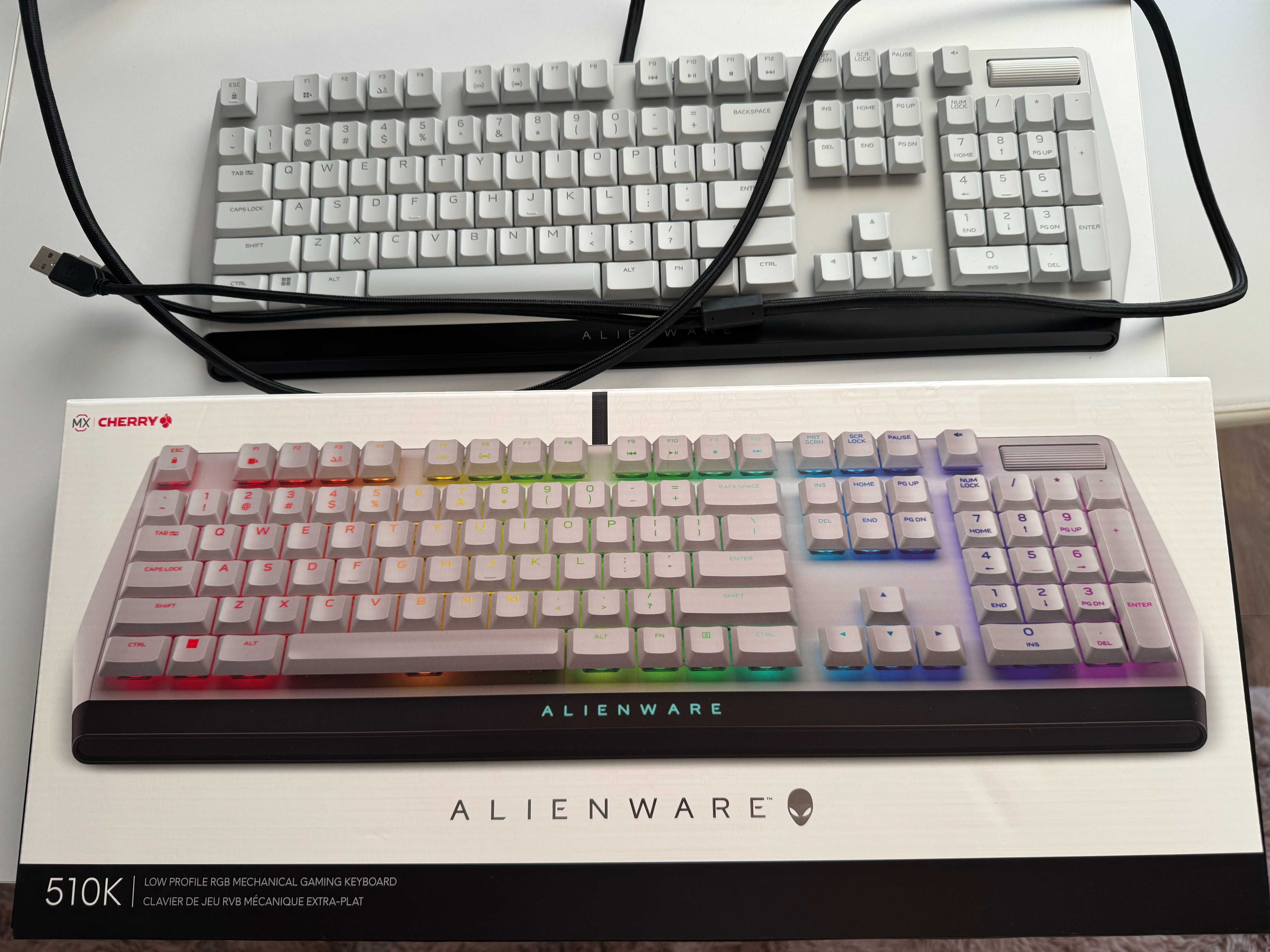 Tastatura alienware 510k lunar light
