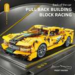 City Speed Chevy Camaro pull back car tip Lego 451 piese
