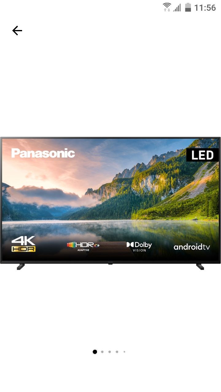 Panasonic 4K Android TX-50JX800 NOU garantie