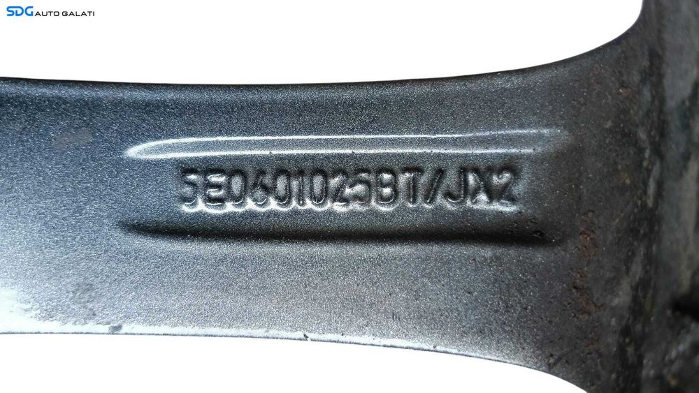 Set 4 Jante Roti Aliaj 225 45 17 R17 7Jx17H2 ET49 Volkswagen Golf 6 2008 - 2013 Cod 5E0601025BT 5E0601025BTJX2 [M8153]