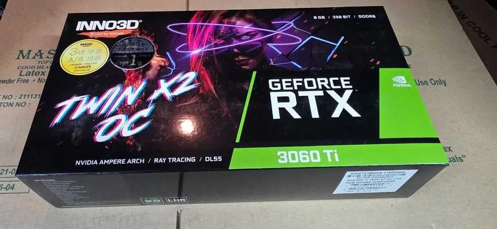 Inno3d Geforce Rtx™ 3060 TI Twin X2 8gig