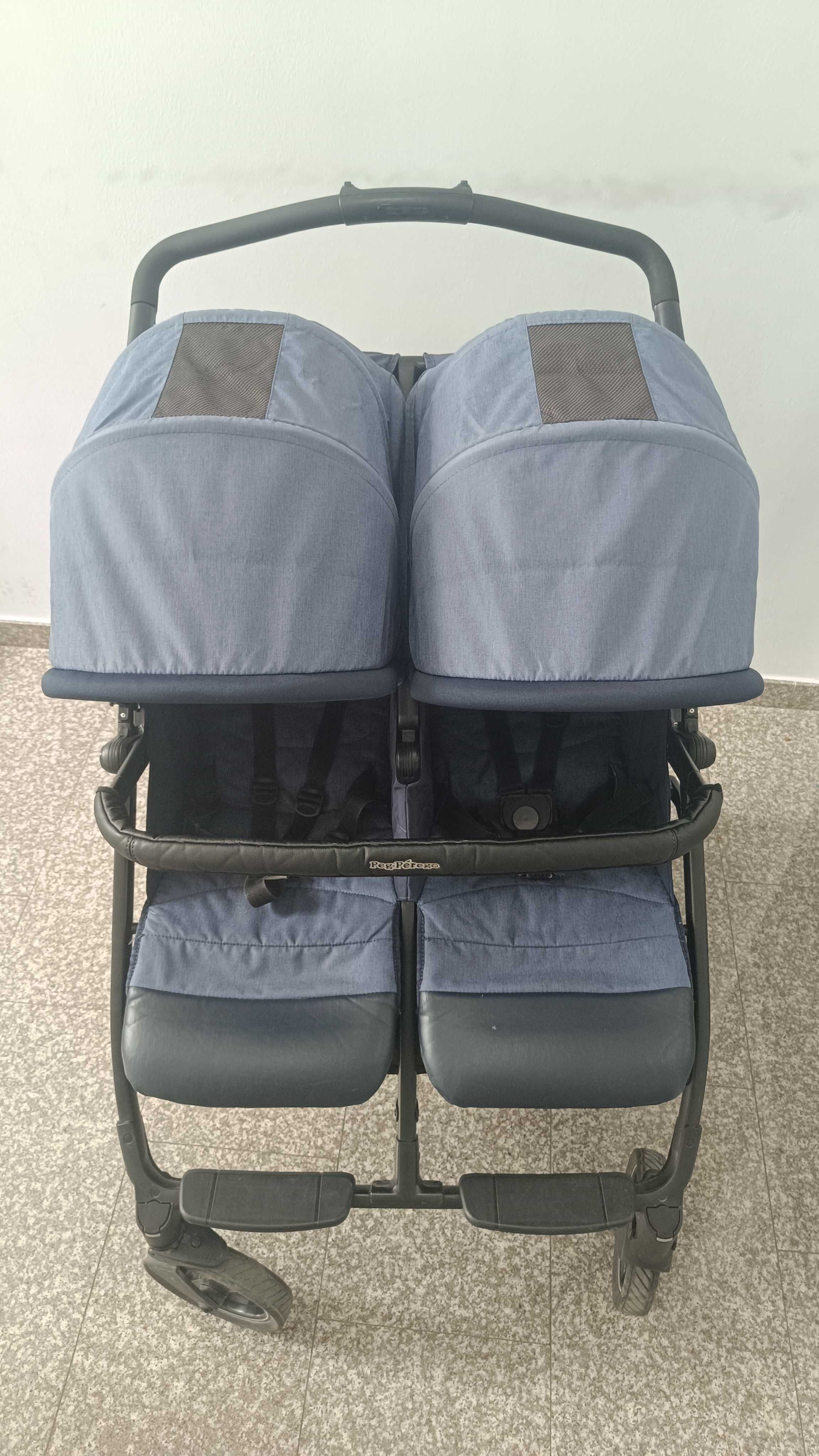 Детска количка за близнаци Peg Perego book for two - Пег Перего