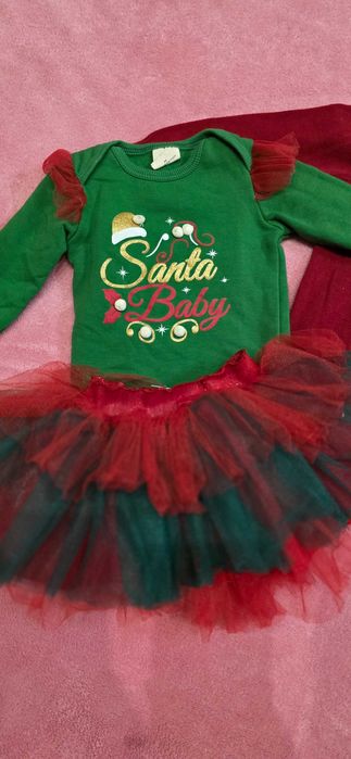 Коледен костюм за бебе 74