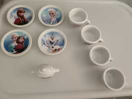 Детски порцеланов комплект за чай/Frozen/GOKI детска стая