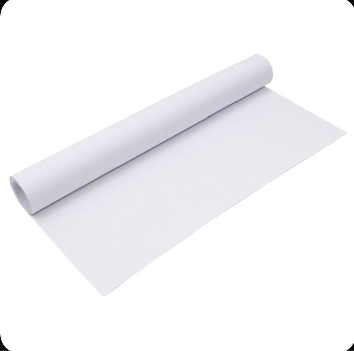 Художественная бумага в рулоне, 90 см х 25 метров, 235 г/м2.