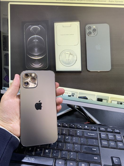 iPhone 12 pro max 128gb Gpaphite