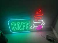 Неоновая подсветка для кафе
