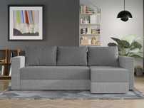 Coltar Extensibil Alfa Catifea / Reiat Gri Deschis