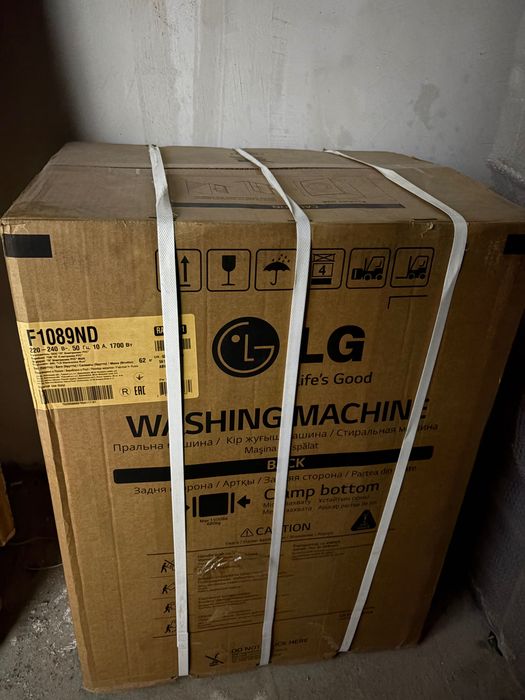 Новая стиральная машина LG