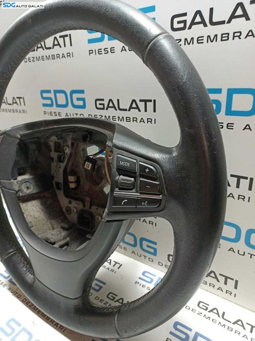 Volan Piele cu Comenzi FARA Airbag BMW Seria 5 F10 2009 - 2014 Cod 9229480 [X3438]