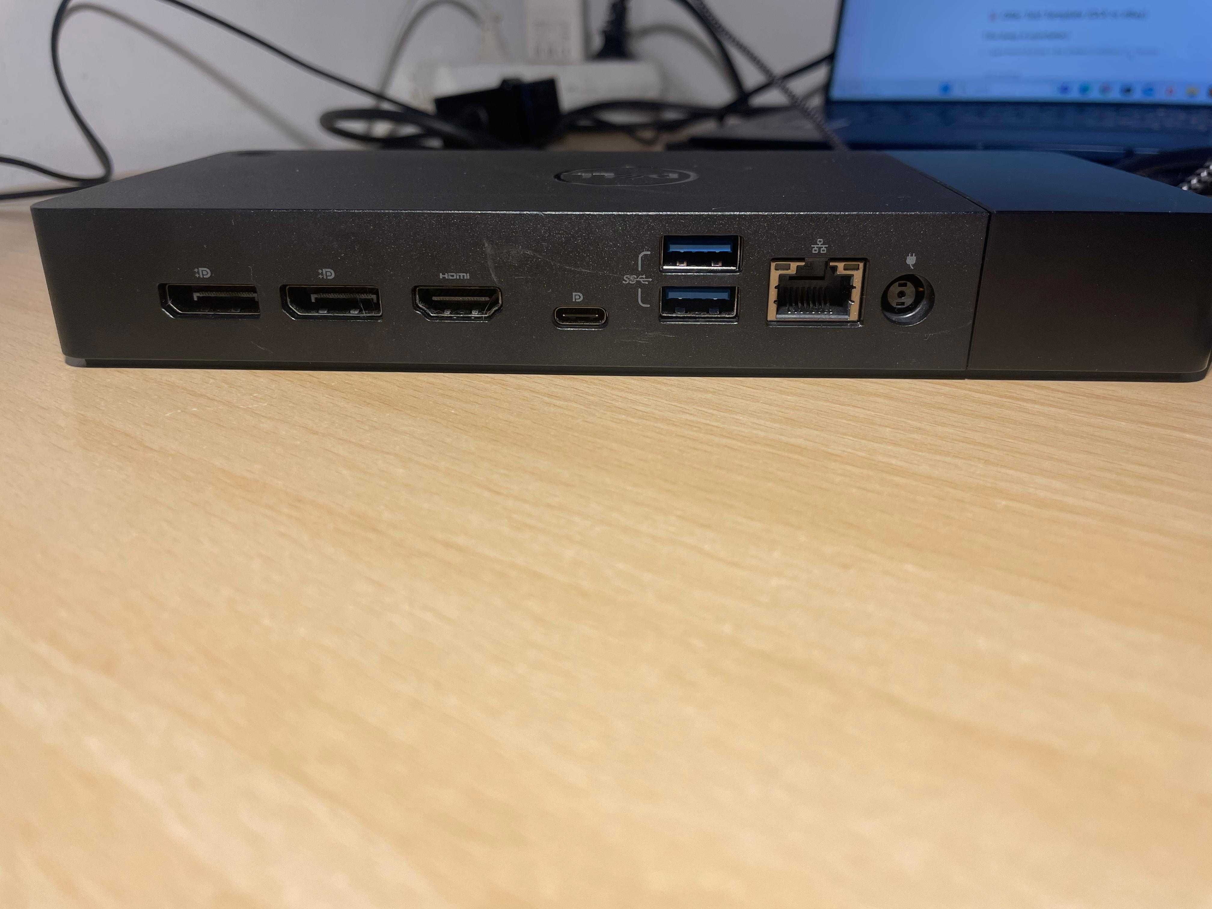 Dell WD19 USB-C Dock – 4K Dual Display, LAN, Funcțional Work Setup