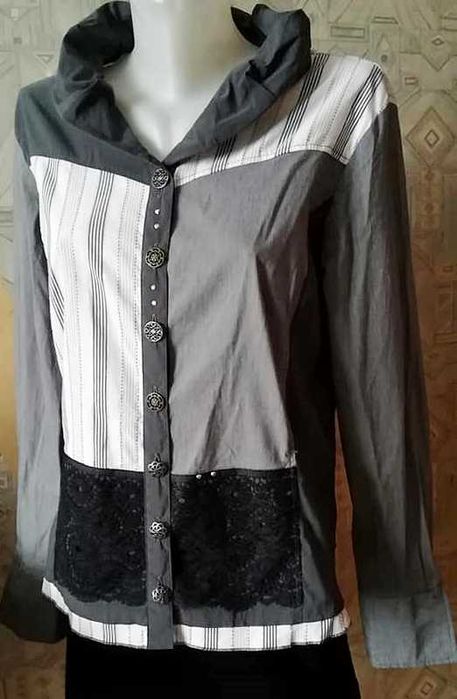 camasa /bluza fantezie in gri , Gerry Weber , M