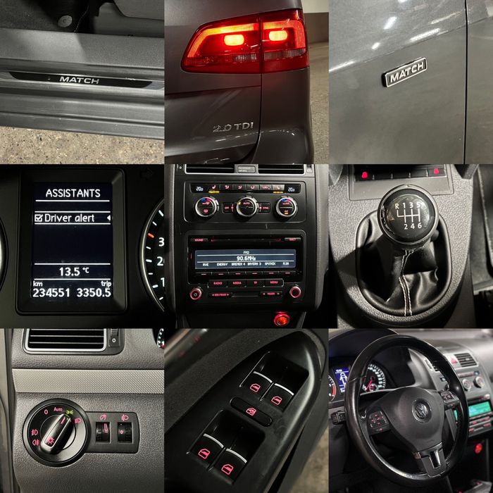 VW Touran 2013 Match 2.0 TDi 140 cp