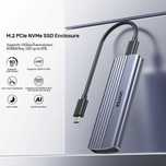 USB Външна кутия за SSD M.2 NVMe 10Gbps USB 3.1 Type-C/A + Гаранция