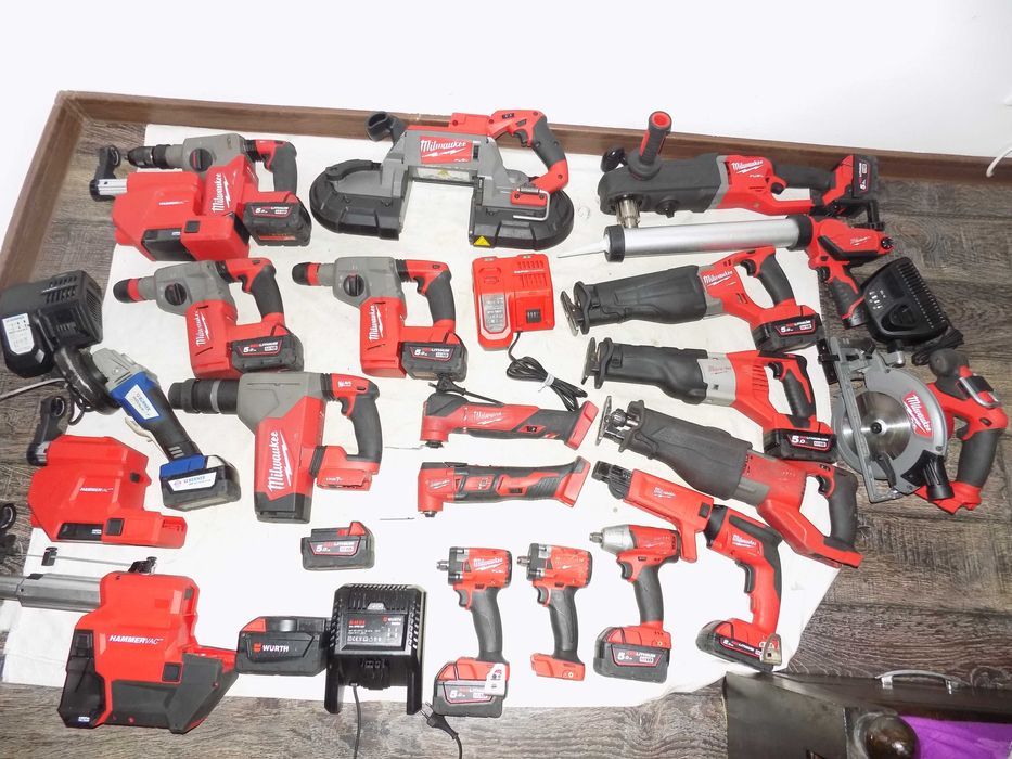 Milwaukee M18 CHX , M18 CSX , HD 18 SX , M18 FRAD 2 , Flex 18V Berner