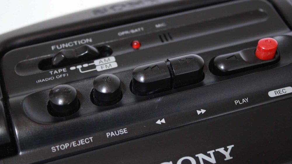 Portabil,mini,radiocasetofon,Sony,1994.