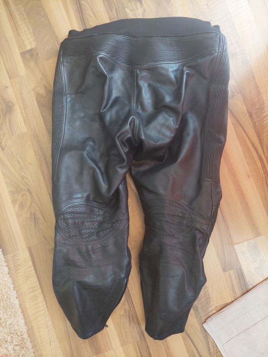 Pantaloni moto-sport de barbat din piele,IXS ,mărime mare