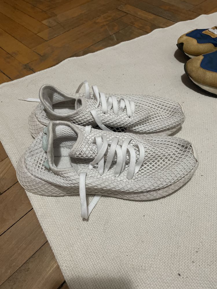 Adidas deerupt runner triple white 42 2/3