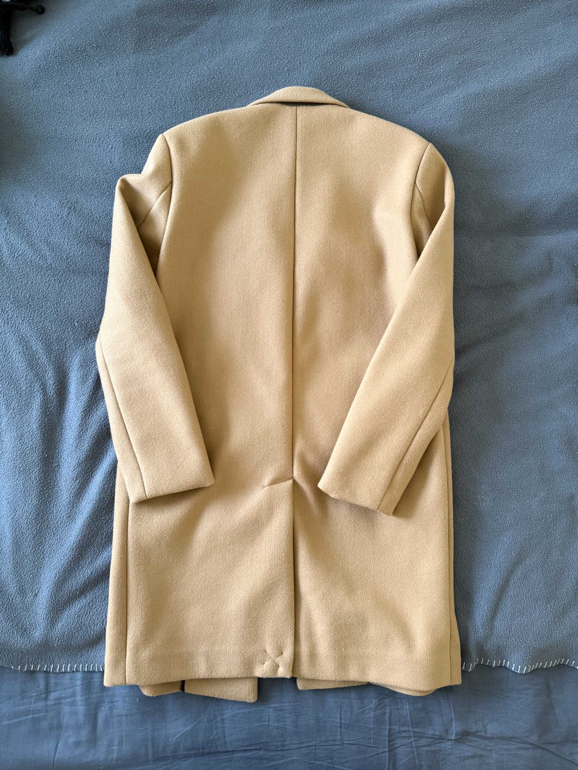 Zara Coat, Зара мъжко палто, кафяво S