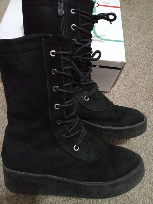 Сапоги с мехом раз 35