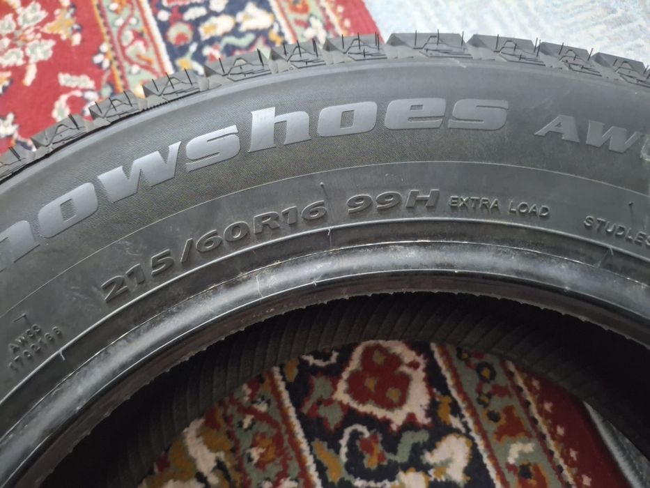 Продам 4 колеса абсолютно новые, размер 215, 60, 16