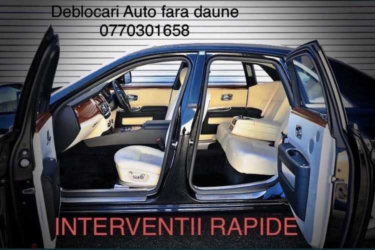 Deblocari usi auto fara daune