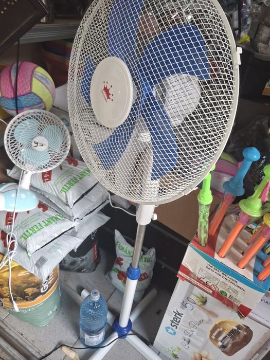 Ventilator cu Picior 5 pale, 3 viteze Unisex- dama sau bărbat