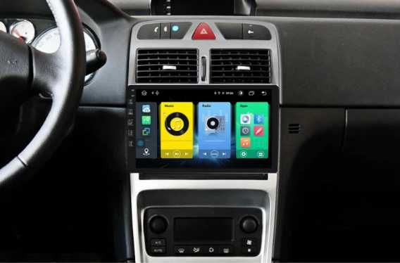 9-инчова мултимедия за Peugeot 307 (2001–2010) + камера , CarPlay, GPS